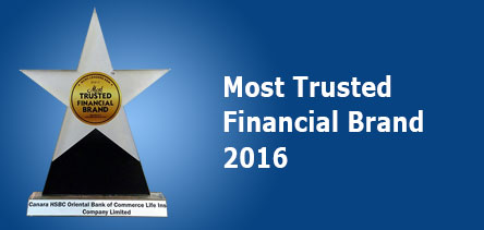 Most Trusted Financial Brand 2016 Award