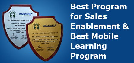 Best Program for Sales Enablement & Best Mobile Learning Program Awards